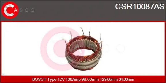 Stator, alternator (CSR10087AS)