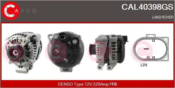 Alternator (CAL40398GS)