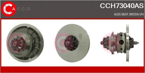 Core assembly, turbocharger (CCH73040AS)