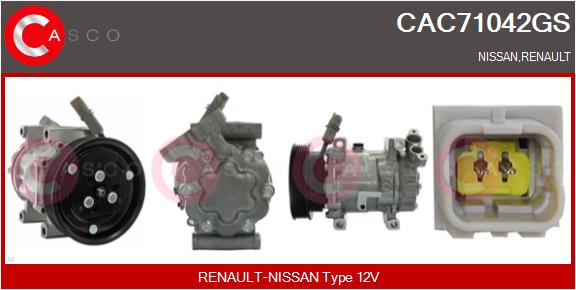 Compressor, air conditioning (CAC71042GS)