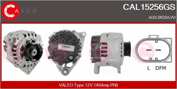 Alternator (CAL15256GS)