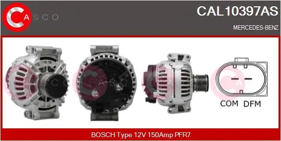 Alternator (CAL10397AS)