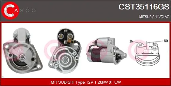 Starter (CST35116GS)