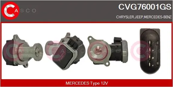 EGR Valve (CVG76001GS)