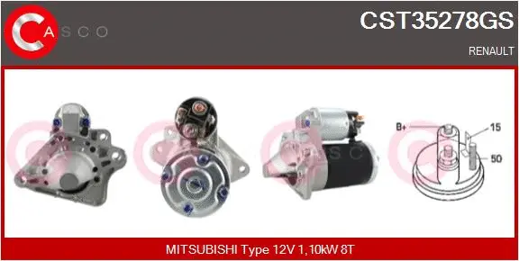 Starter (CST35278GS)