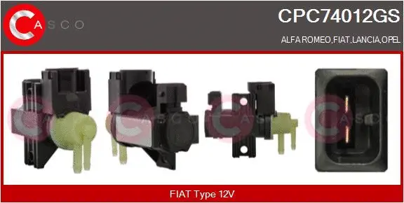 Pressure Converter, exhaust control (CPC74012GS)