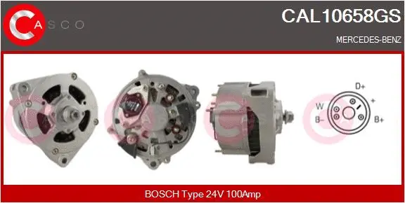 Alternator (CAL10658GS)