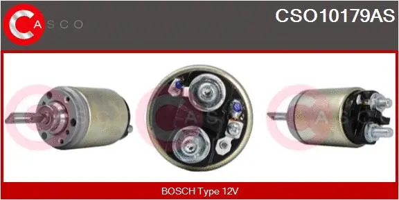 Solenoid Switch, starter (CSO10179AS)