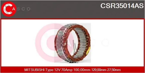 Stator, alternator (CSR35014AS)