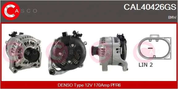 Alternator (CAL40426GS)