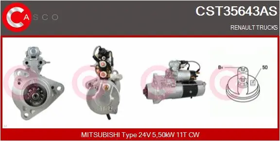 Starter (CST35643AS)