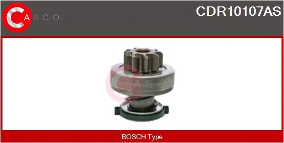 Pinion, starter (CDR10107AS)