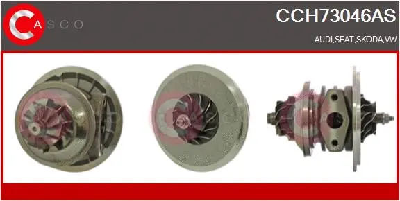Core assembly, turbocharger (CCH73046AS)