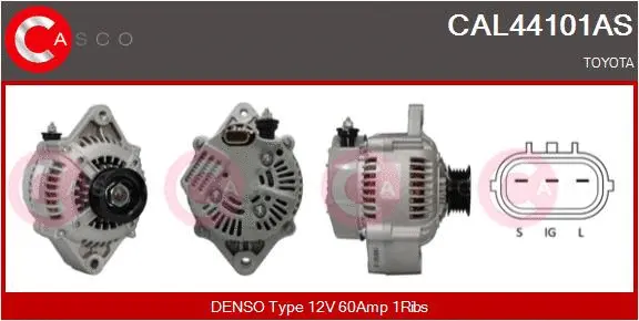 Alternator (CAL44101AS)