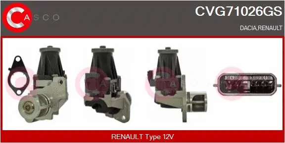 EGR Valve (CVG71026GS)
