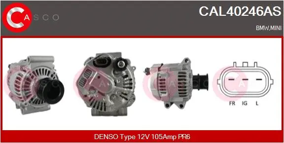 Alternator (CAL40246AS)