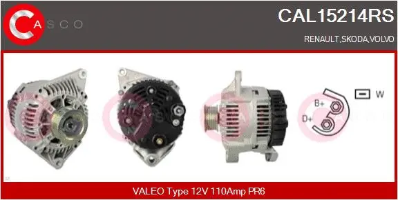 Alternator (CAL15214RS)
