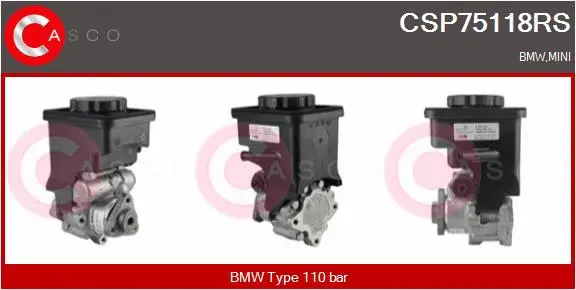 Hydraulic Pump, steering (CSP75118RS)