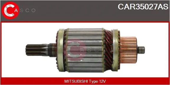 Armature, starter (CAR35027AS)