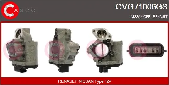 EGR Valve (CVG71006GS)