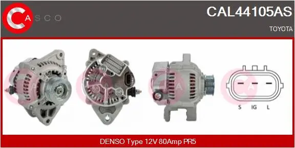 Alternator (CAL44105AS)