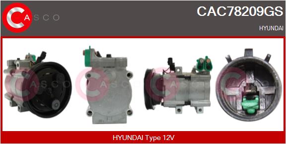 Compressor, air conditioning (CAC78209GS)