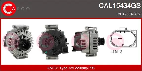 Alternator (CAL15434GS)