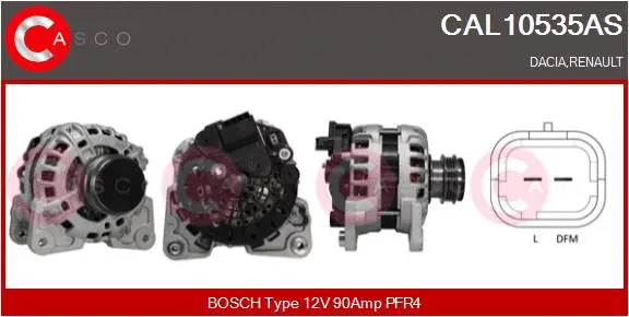 Alternator (CAL10535AS)
