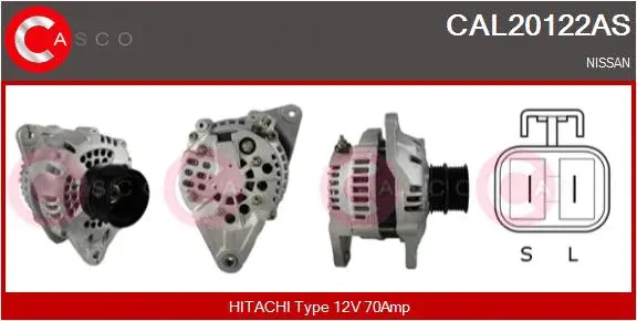 Alternator (CAL20122AS)