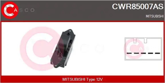 Switch, window regulator (CWR85007AS)