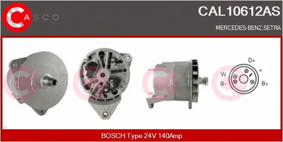 Alternator (CAL10612AS)