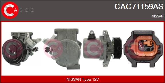 Compressor, air conditioning (CAC71159AS)