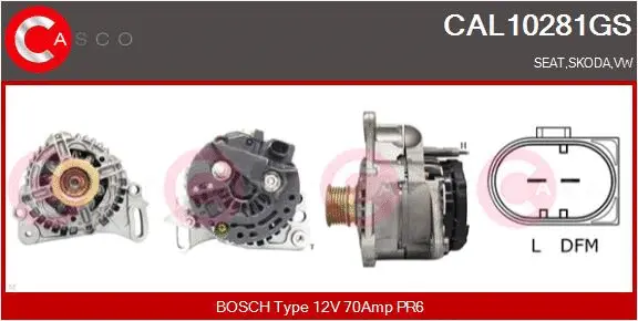 Alternator (CAL10281GS)