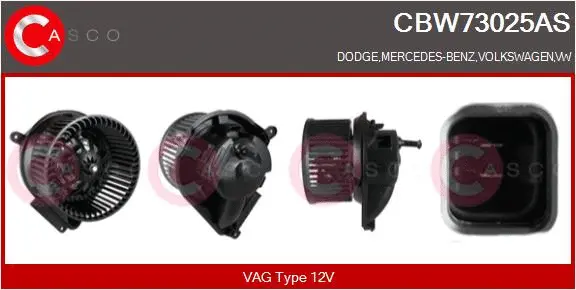 Interior Blower (CBW73025AS)