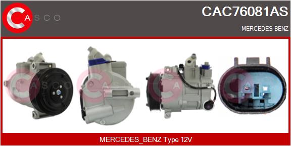 Compressor, air conditioning (CAC76081AS)