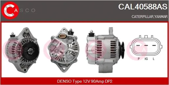 Alternator (CAL40588AS)
