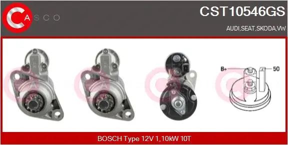 Starter (CST10546GS)