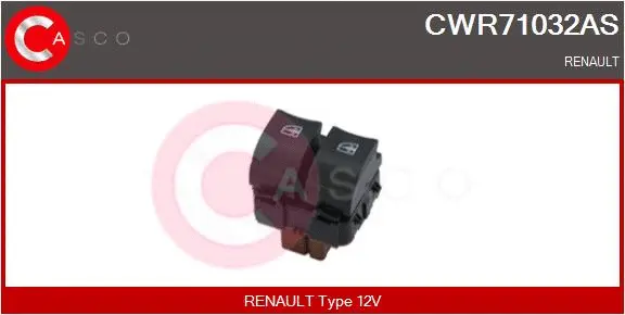 Switch, window regulator (CWR71032AS)