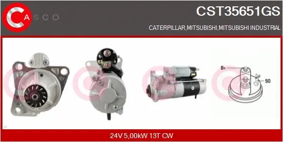 Starter (CST35651GS)
