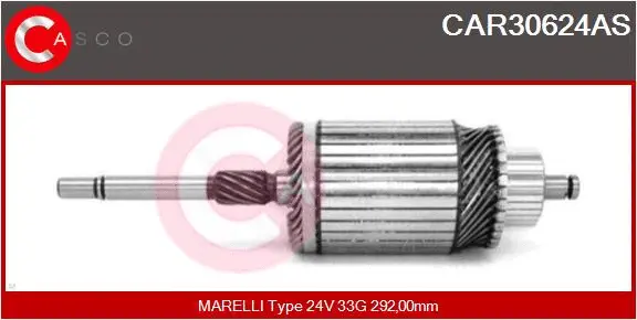 Armature, starter (CAR30624AS)