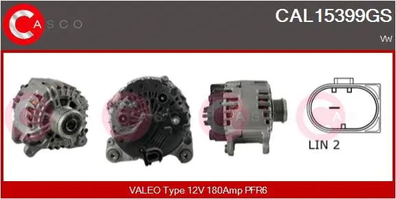 Alternator (CAL15399GS)
