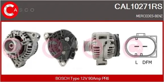 Alternator (CAL10271RS)