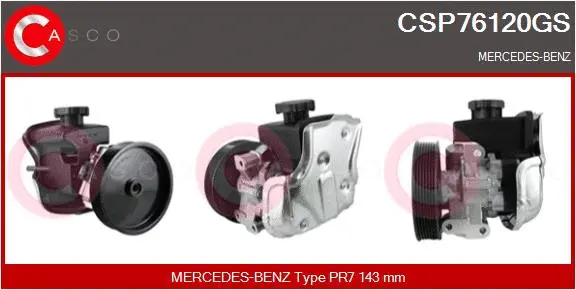Hydraulic Pump, steering (CSP76120GS)