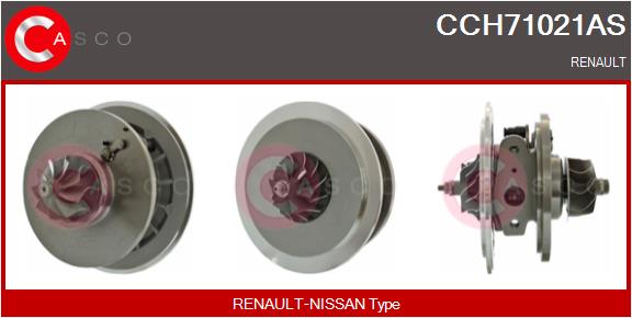 Core assembly, turbocharger (CCH71021AS)