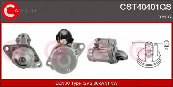 Starter (CST40401GS)