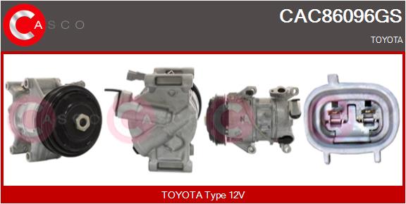 Compressor, air conditioning (CAC86096GS)