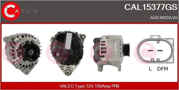 Alternator (CAL15377GS)