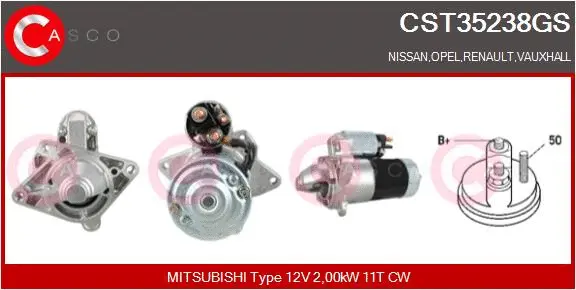 Starter (CST35238GS)