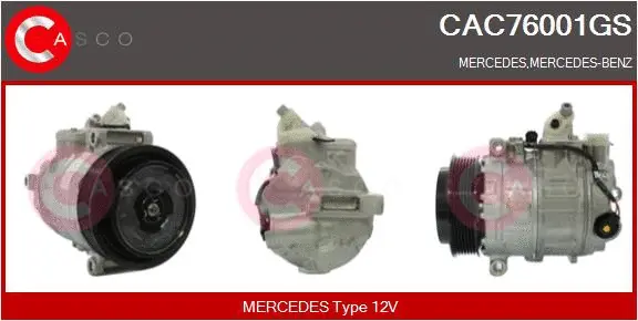 Compressor, air conditioning (CAC76001GS)
