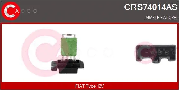 Resistor, interior blower (CRS74014AS)